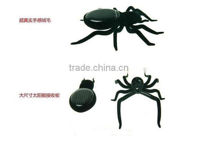 Mini Solar Powered Spider Robot Insect Toy Fun Gift