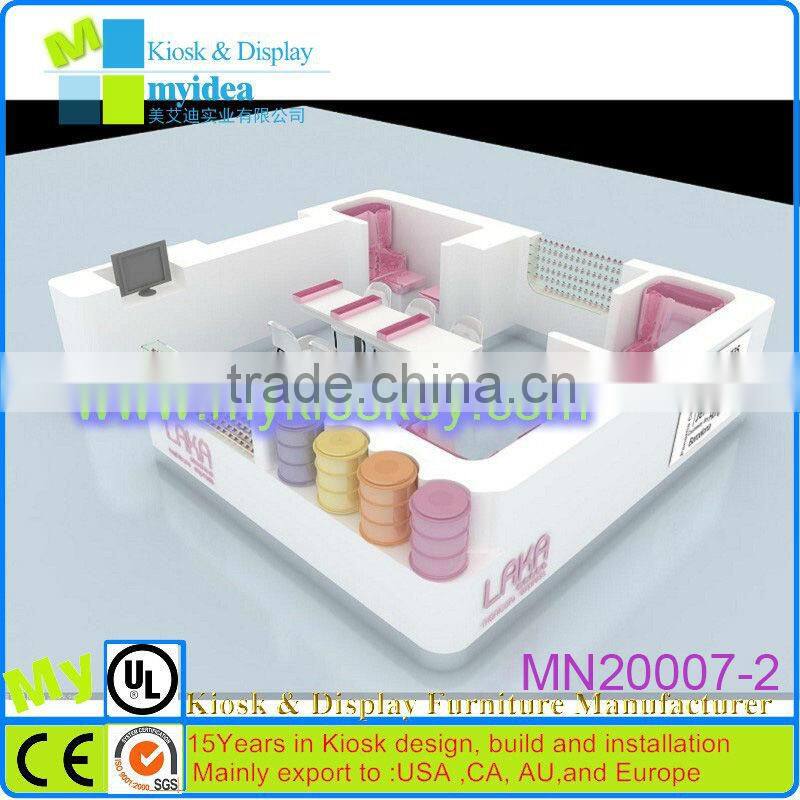 Special Style nail manicure table, nail salon equipment and furniture, led nails table with led lights
