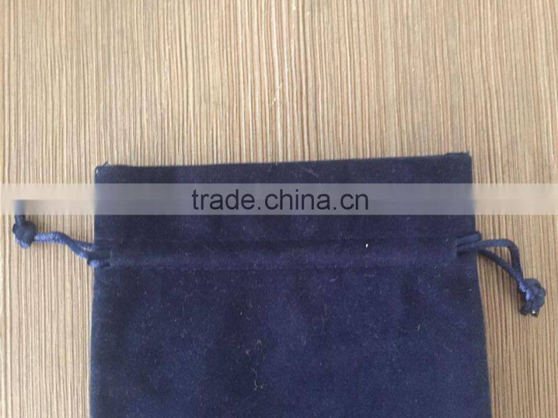 flannel jewellery bag