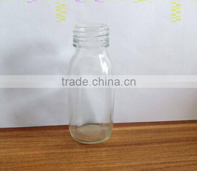 125ml amber glass bottle for liquid medicine
