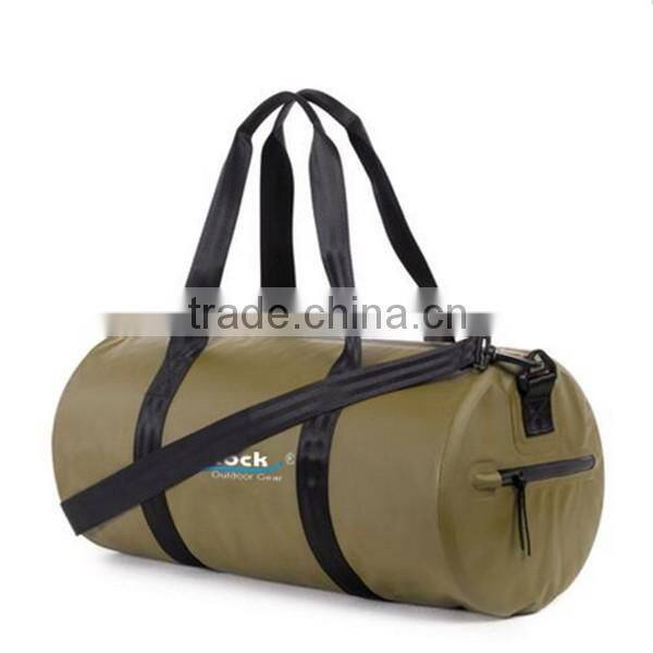 waterproof tarpaulin dry duffel bag with waterproof zipper
