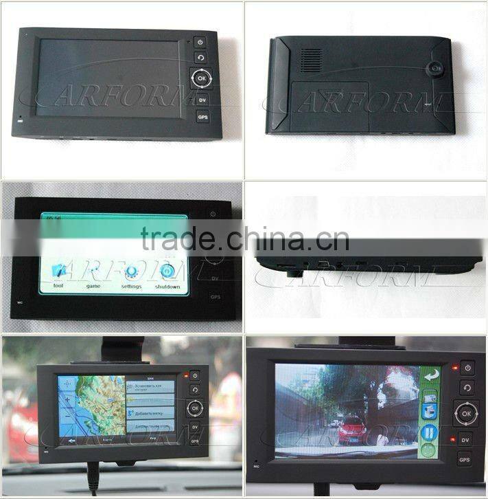Touch 5" LCD screen GPS Car Black Box