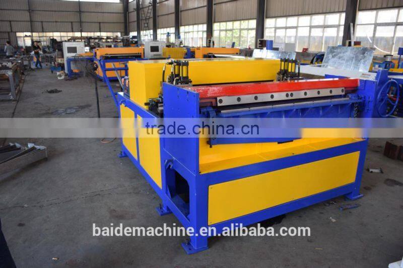 Duct manufacture auto line/square air duct production line /rectangular production line 3