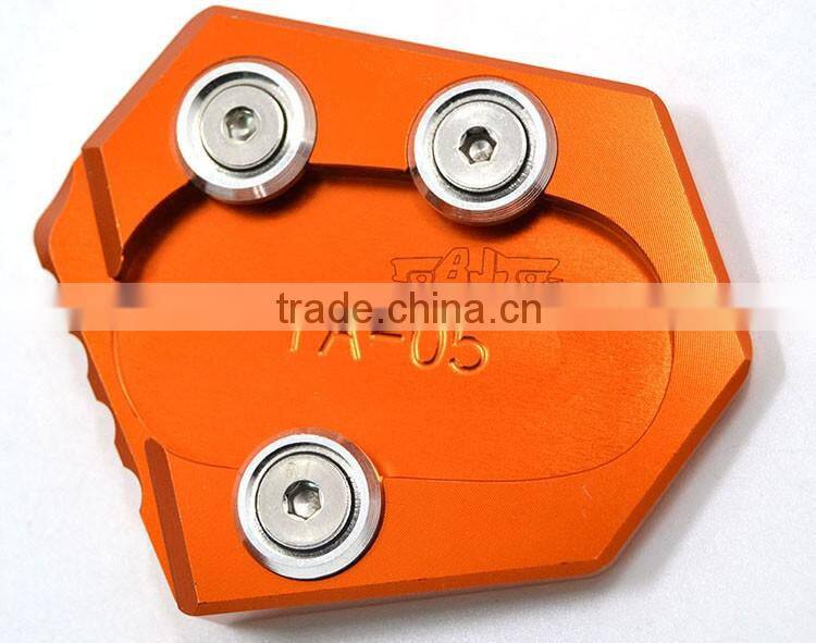 BJ-SSE-YA004 Wholesale CNC Aluminum Motorcycle Stand Pad for Yamaha FZ07 2014-2015