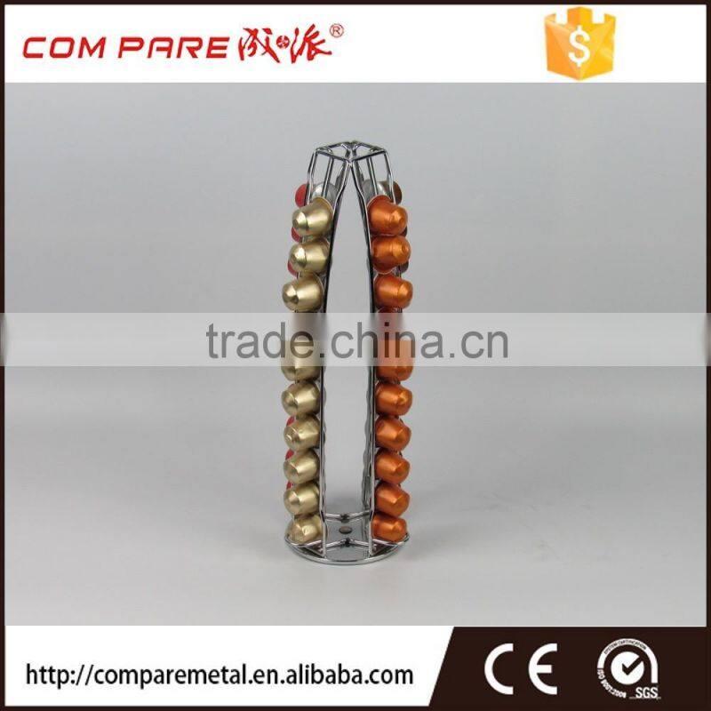 Black powder coated tassimo capsule holder