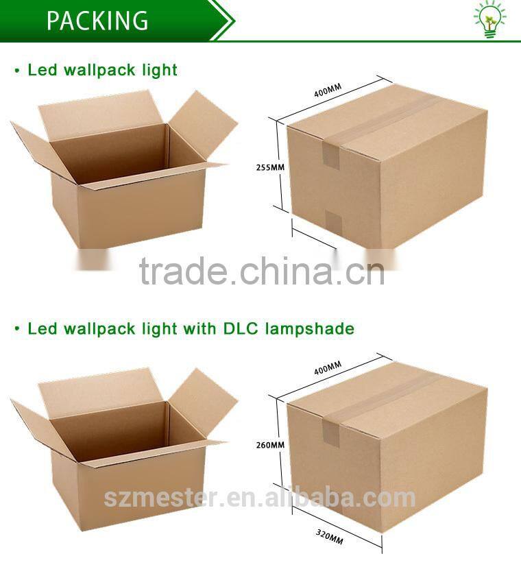 NEW Design 45W 3700lumen LED Wall Pack with UL DLC ,outdoor led wall lights