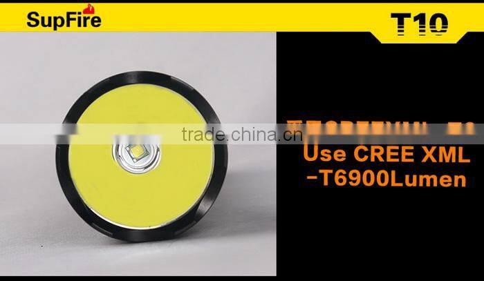 rechargebale 900 lumen torch led t6