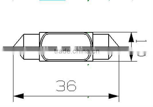 1.5W car/auto LED festoon 36mm LED License light High power, Instrument light,Reading lights 31mm,36mm,39mm ,41mm.