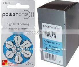 hearing aid batteries power one hot sale zinc air for digital hearing aids
