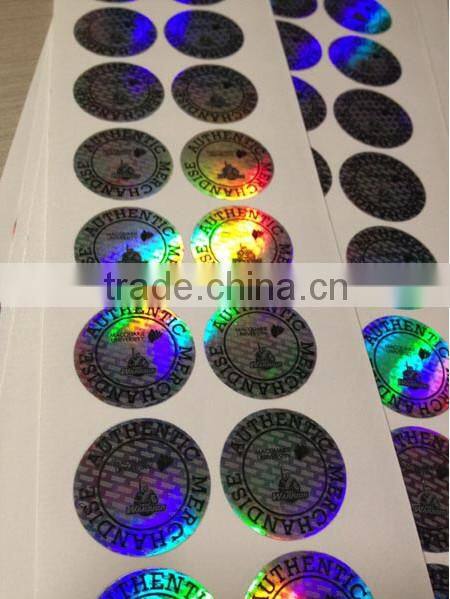 Custom hologram sticker for sale