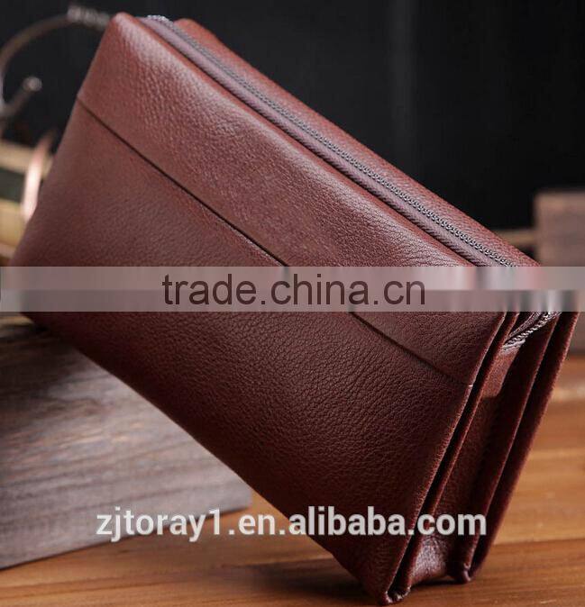 Leather Business Men Clutch Bag Handbag Briefcase