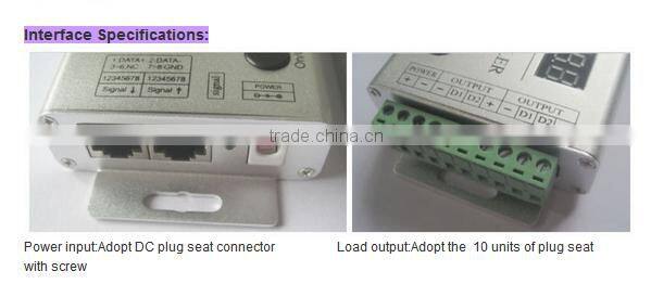 Wireless Aluminum Shell Dream Color controller With SD car/RF Dream Aluminum Shell Color LED Controller DC5V 12V 24V is optional