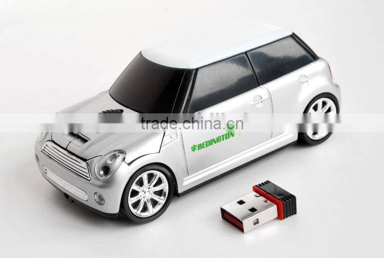 PC Promotional Gift 2.4Ghz Wireless Car Mouse for Computer Laptop