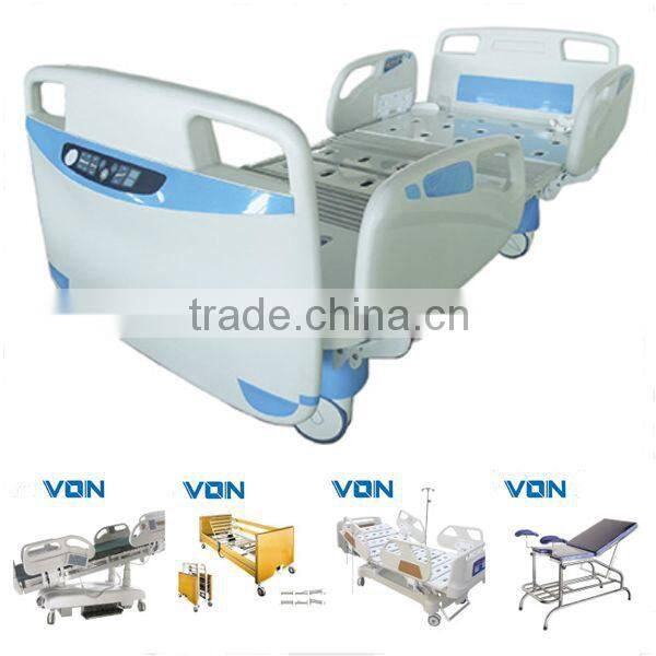 Hospital double Crank Manual nursing Bed
