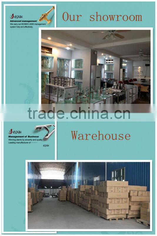 8" Tubular entrance and shower door mirror poliahed push pull handle