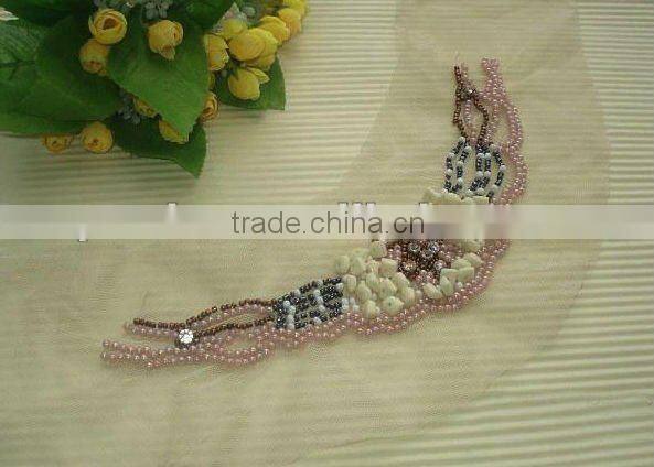 beaded lace collar neck designs for ladies tops