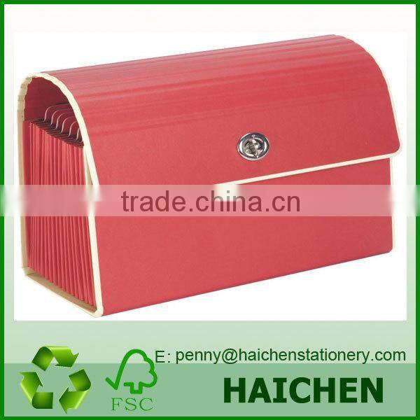 19-Pocket paper accordion file folder