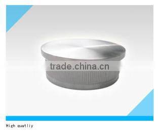 handrail balustrade fitting metal pipe end cap for 42.4mm tube