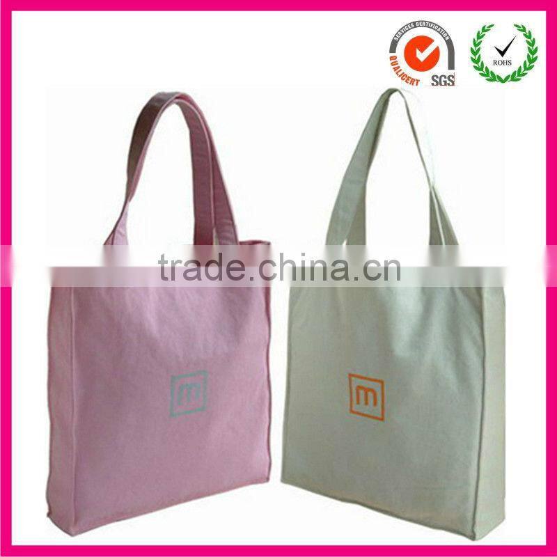 12 OZ cotton canvas tote bag natural 19x15x5 canvas shopping bag