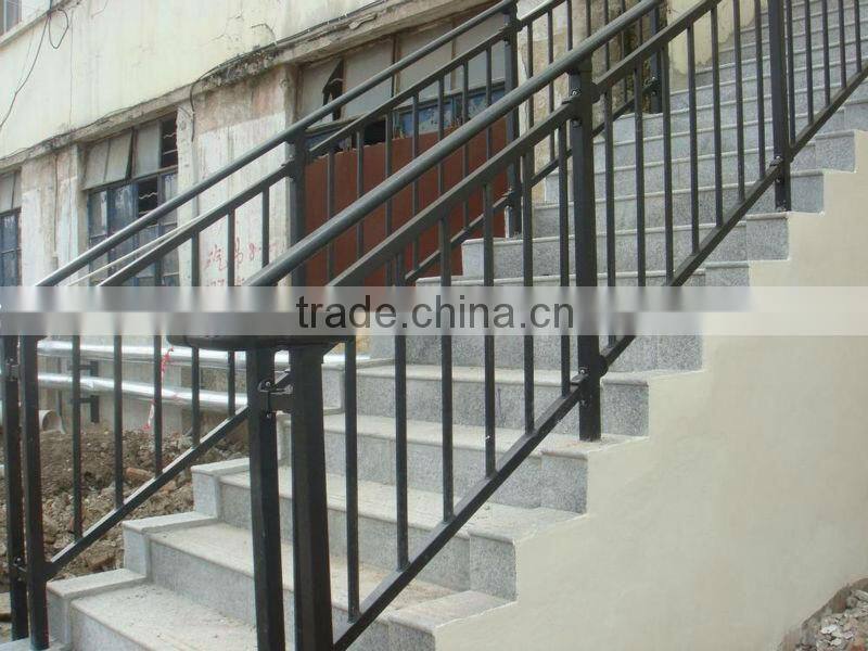 Top-selling hand forged modern metal outdoor stairs