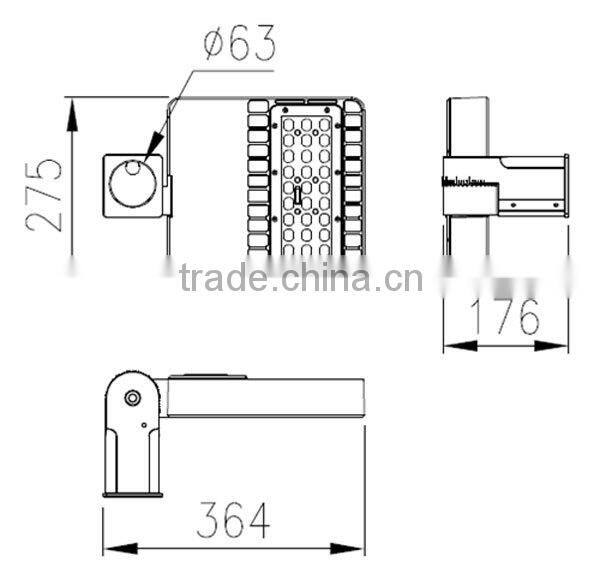 5year warranty parking lot lighting outdoor useage parking lot lighting
