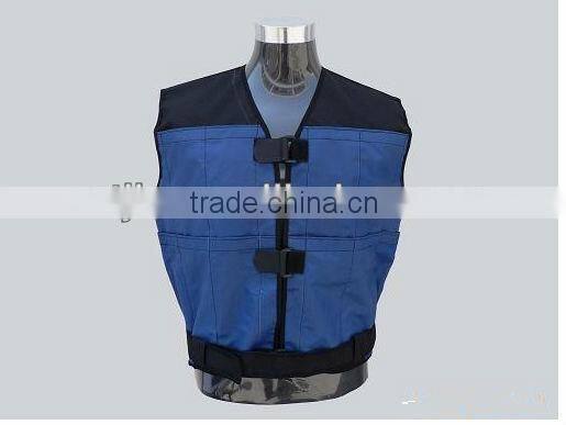 5-10kg JIBO adjustable bonded fabric Weight Vest for fitness training
