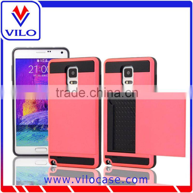 card holder tpu+pc 2 in 1 hard back case for iphone 6s