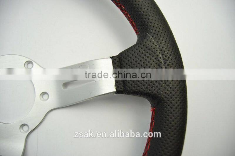 13 inch leather vehicles wheels driving steering wheels