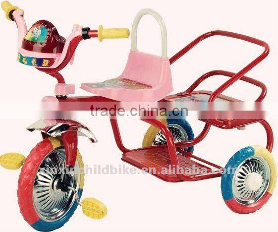 hot sale double seat children tricycle , baby tricycle, kids tricycle
