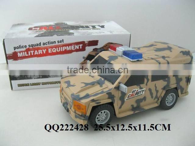 Hot B/O kids plastic bump&go flash car with music,Battery operated toys car for child