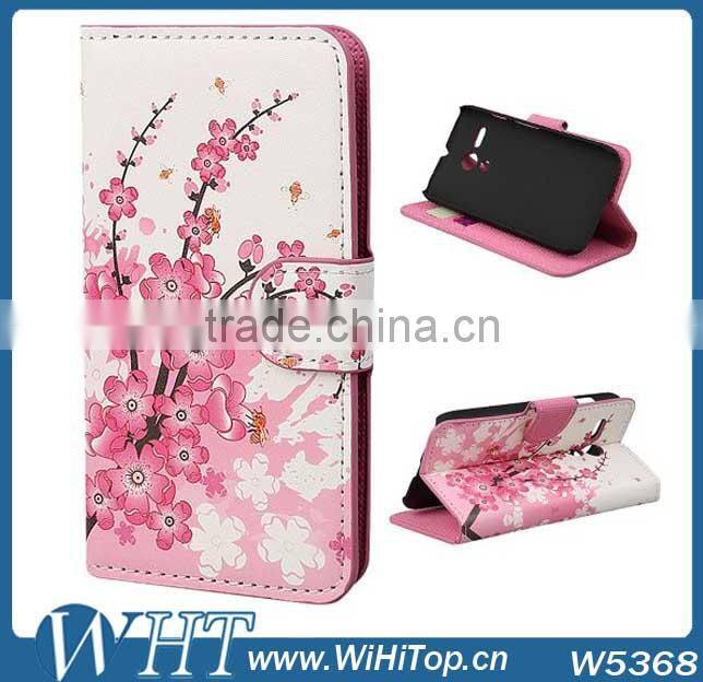 Printing Leather flip Case Cover For Motorola Moto G.Silicone Back Case For Moto G