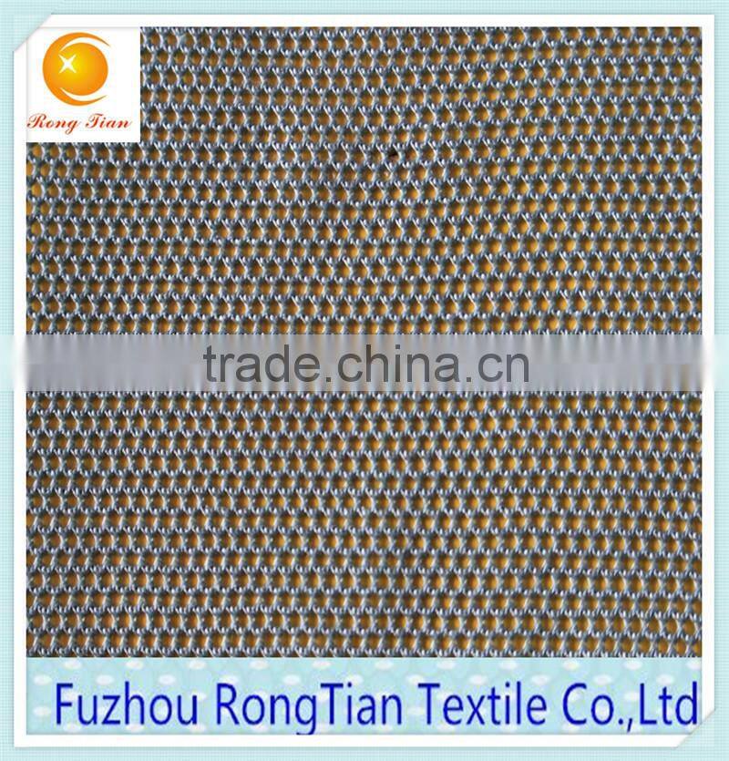 Wholesale polyester knitted mini mesh fabric for outdoor furniture