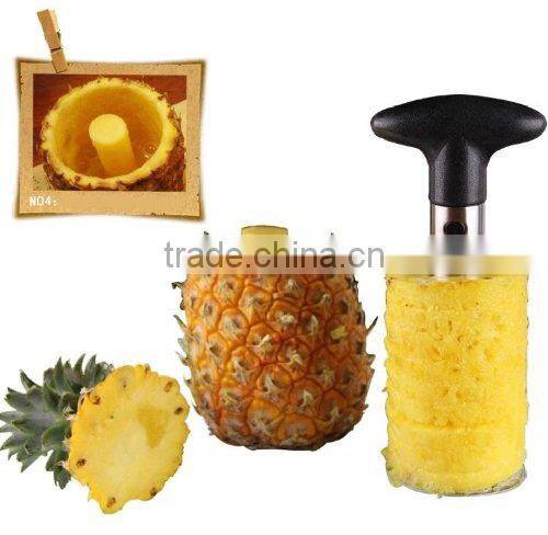 New Factory Stainless Steel Pineapple Slicer, Peeler & Corer