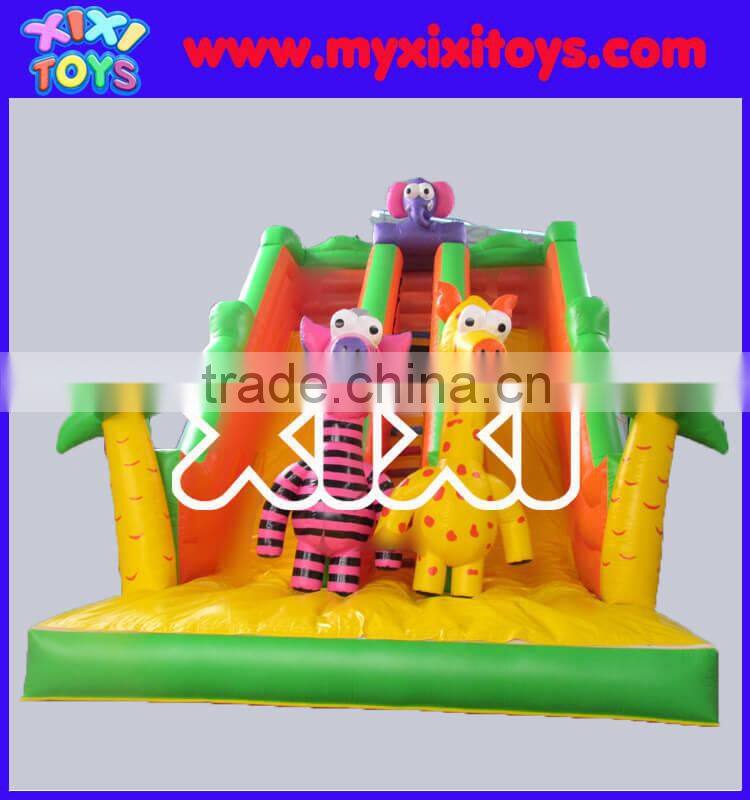 xixi toys Happy bouncy inflatable slides for event