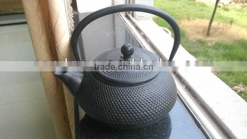 0.8L/32oz Zen Tetsubin cast iron teapot Black