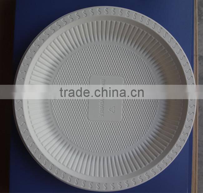 9inch eco-friendly disposable corn starch compostable plates