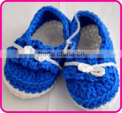 lovely baby knitted shoes fit to 0-12 month