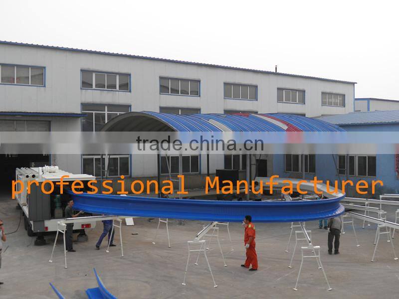 PR-914-610 Arch roof sheet roll forming machine Or K type ACBM roll forming machine