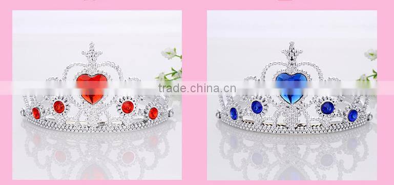 Ice and snow country children's crown The little girl tire Hair head hoop wholesale