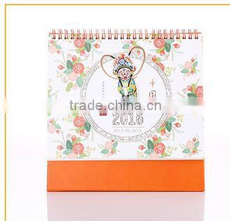 2016 factory supply custom desktop calendar