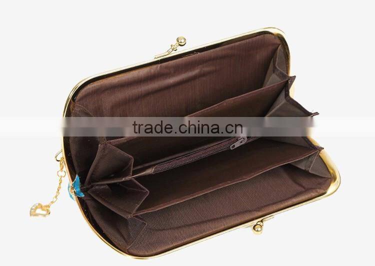 Newest style wallet multifunction lady party wallet Clutch Money Clip Wallet