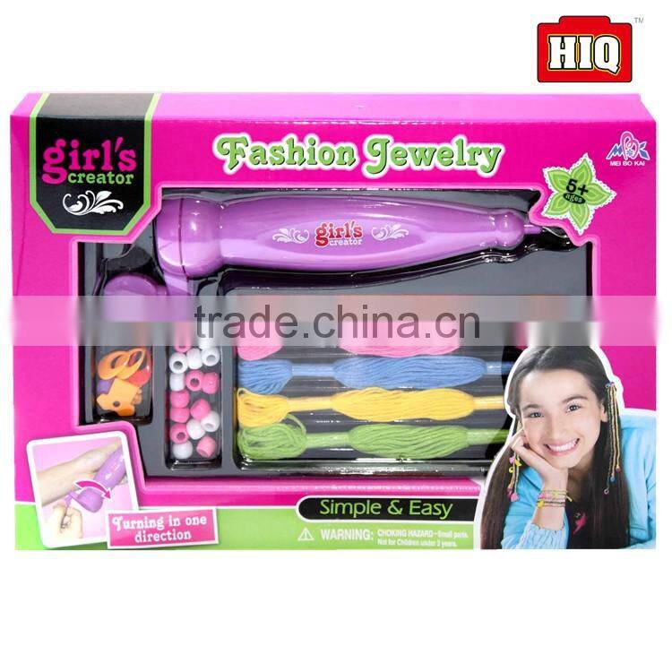 2016 popular trend plastic bead for jewelry dress up games for girls