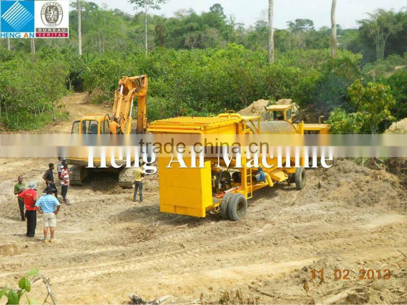 China Alluvial gold sand separator machine