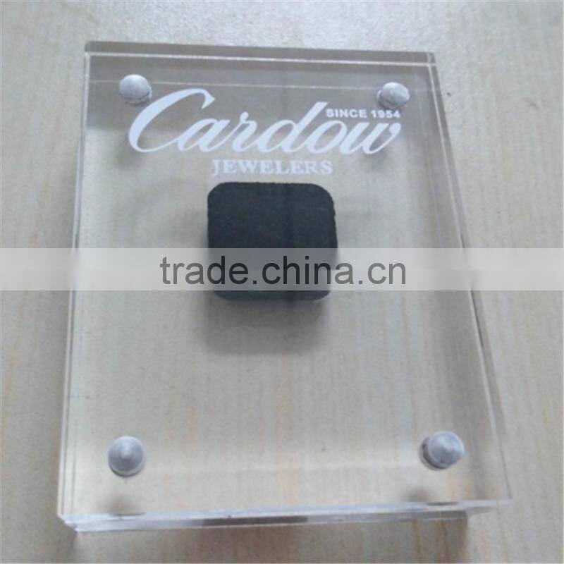 modern JLP 8" 10" clear acrylic photo frame