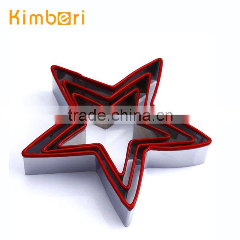 LFGB/FDA Food Grade New Design Stainless Steel Heart Shape Silicone Cookie Cutter