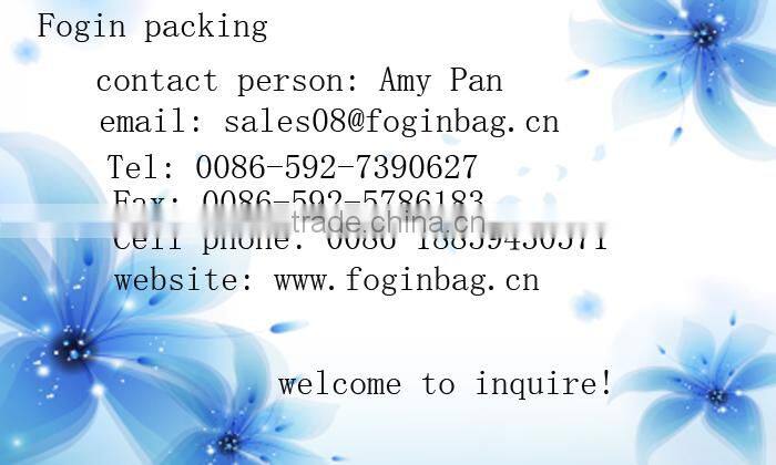 clear wine cooling recycle pvc ice bag