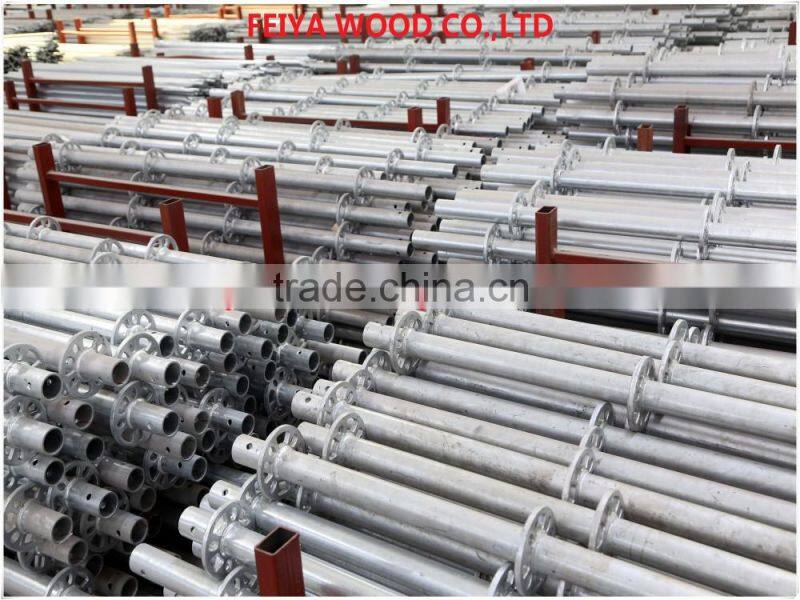 ringlock scaffolding ERW SCAFFOLD STEEL PIPE 60MM FOR Cconstruction scaffolding