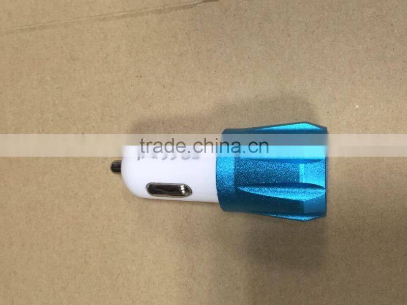 2.1A Universal charger,dual usb car charger for iphone 5 and ipad 3