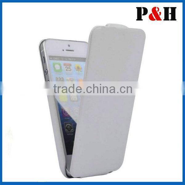 Smooth surface protective new case for Iphone leopard flip pu leather case cover