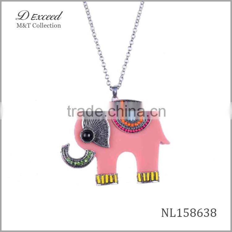 factory wholesale elephant pendants necklace,new design pendants necklace